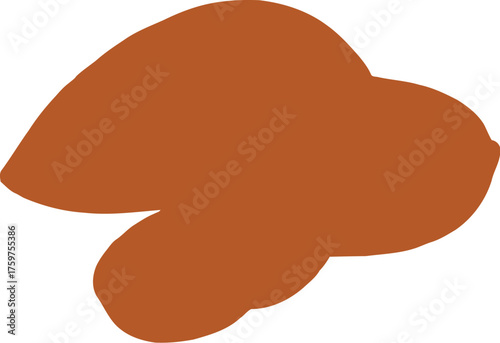 Whole and Sliced Sweet Potatoes with Red Skin and Orange Flesh on White Background vector
