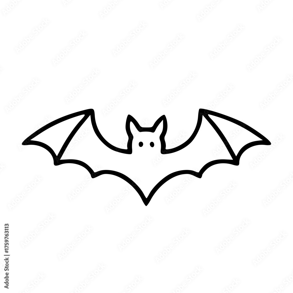 Fototapeta premium Bat Icon