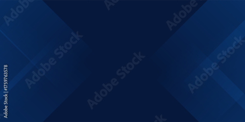 Black dark navy blue silver abstract pattern background. Geometric shape. Line triangle angle fold polygon diamond 3D simple abstract modern