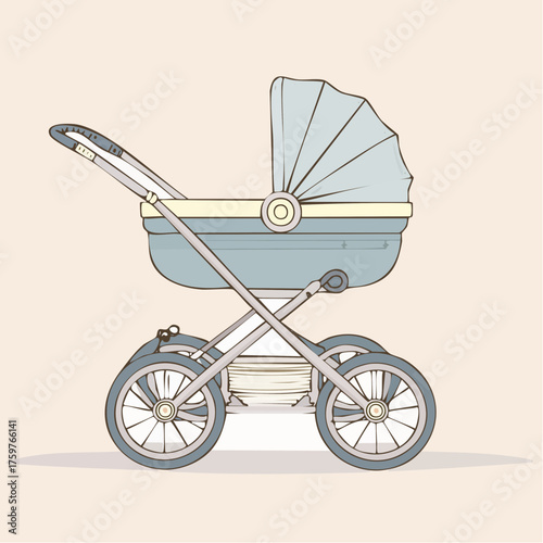 Vintage baby carriage
