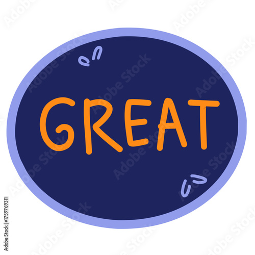 Hand Drawn Motivation Sticker