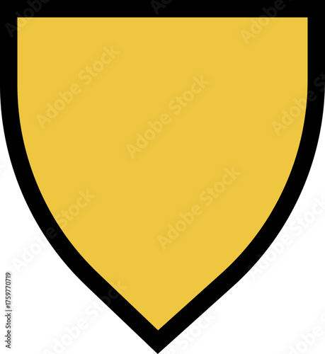 Historical-style shield with engraved patterns representing an ancestral lineage.