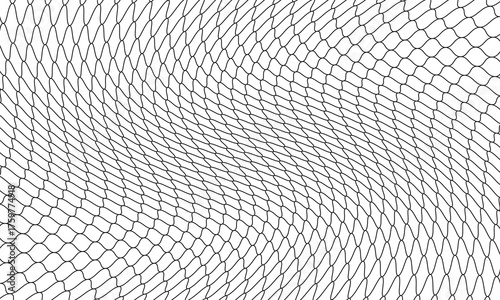 Wire mesh fence isolated on white background