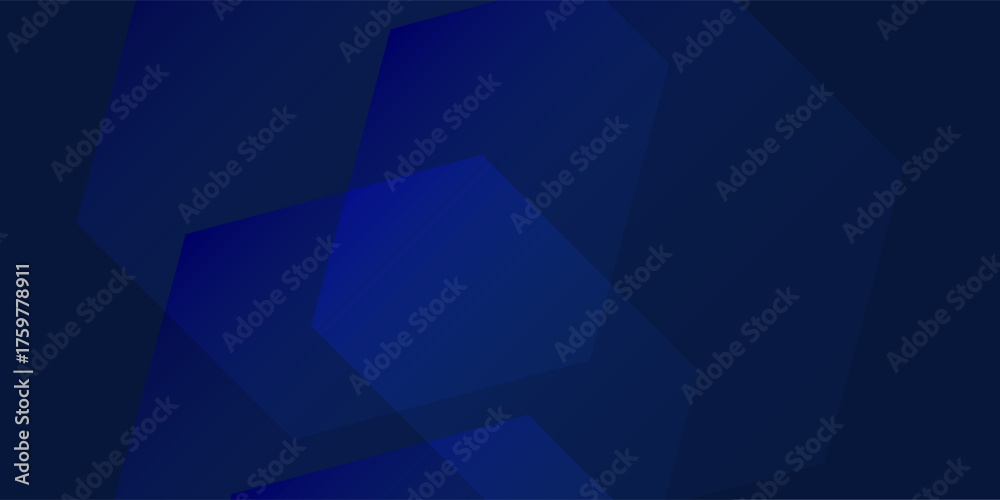 Obraz premium Modern abstract blue geometric background with overlapping transparent polygonal shapes and smooth gradient texture.eps10