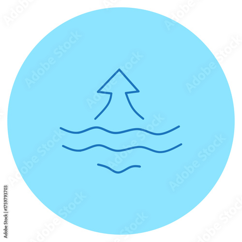 Water Icon Illustration