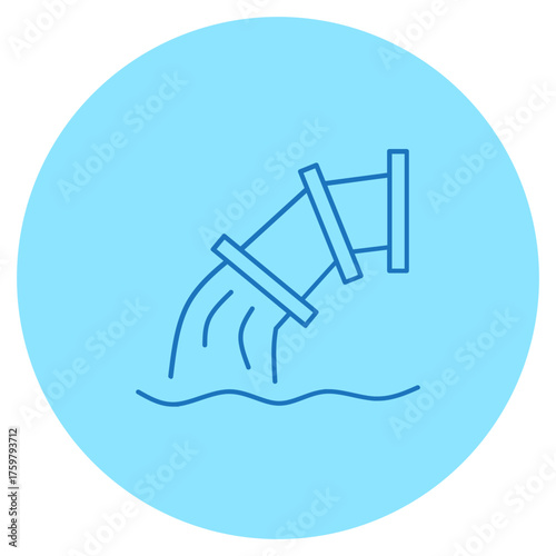 Water Icon Illustration
