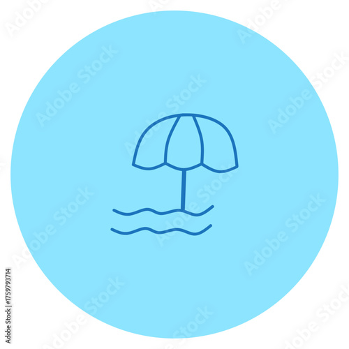 Water Icon Illustration