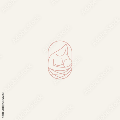 Breastfeeding Nest Vector