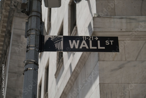 Wall Street Sign