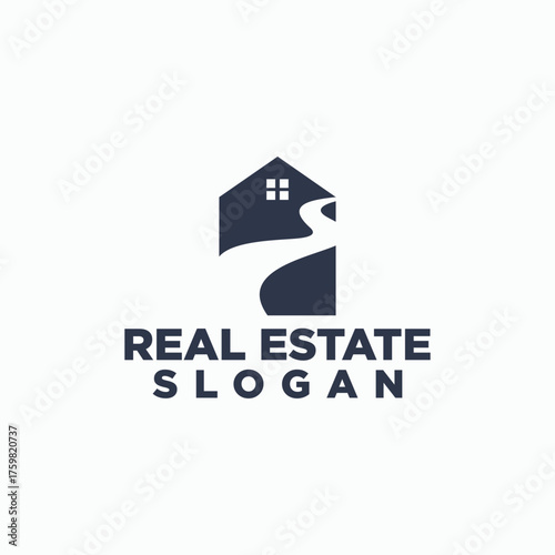 home simple logos, construction icon design, building vector