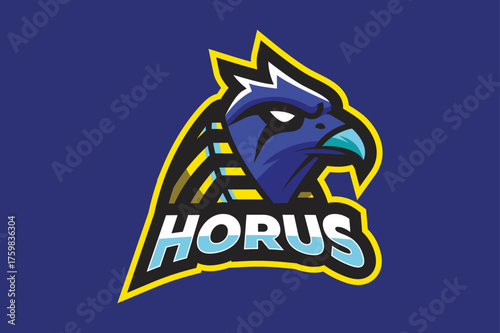 Horus Esports Logo – Yellow Edition