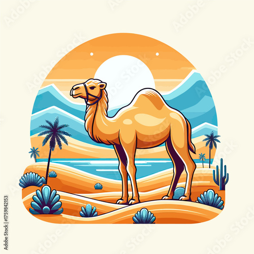 camel in desert  (2)