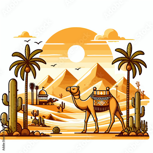 camel in desert  (4)