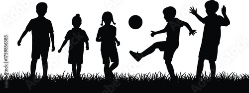 Human silhouette comparison, male female body shape, standing figure vector, gender diversity icon, anatomy outline, posture variation, black illustration