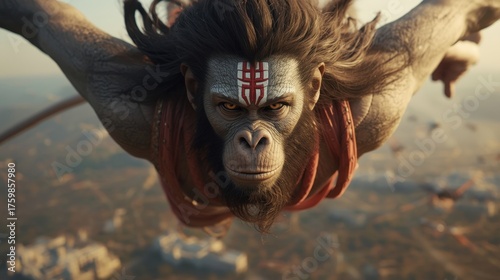 God Hanuman ji portrait