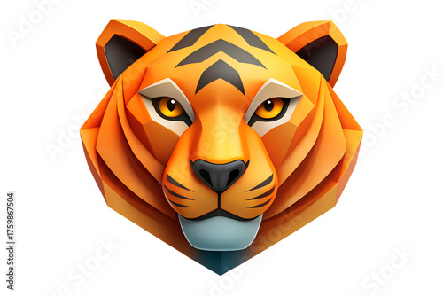 tiger head vector