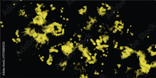 Snowflakes on dark background. white icy snowflakes isolated on golden background, natural background. golden crystalline powder on a black background.Black and golden grunge. Monochrome.