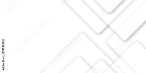 Modern geometrical dynamic and seamless abstract white background. Abstract background in white and gray shadows. Abstract geometric background Template for branding business technology concept design