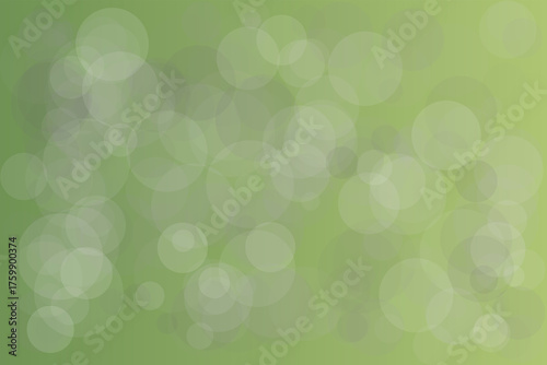 green bokeh abstract background