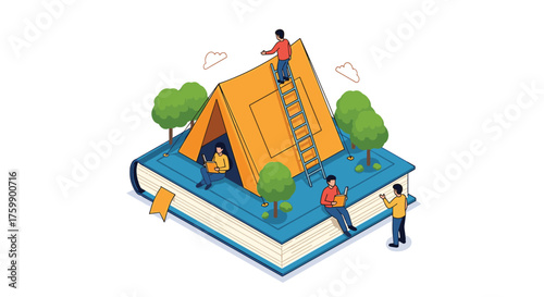 Reading is an adventure that opens up new worlds and experiences.