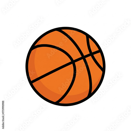 basketball ball vector illustration