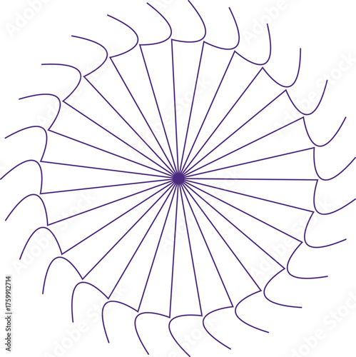 Abstract purple spiderweb design for Halloween or themed background use