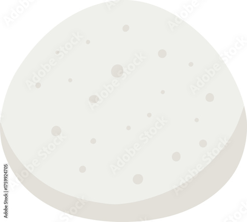 White clay surface with minimal grain dots and handmade