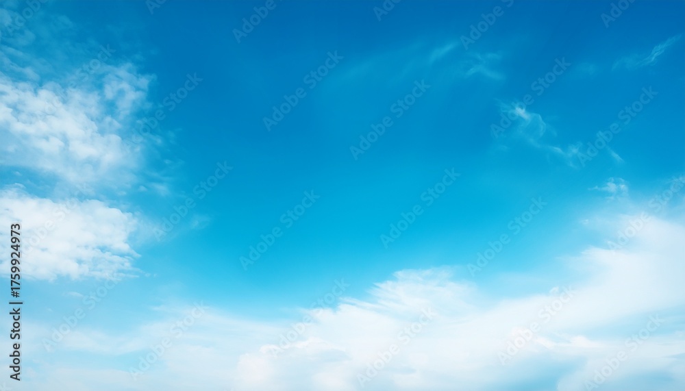 Fototapeta premium Light Blue Abstract Blur Background Blue White Color Sky Clouds Nature Background Copy Space Blurry Defocused