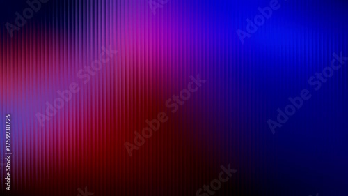 Vibrant blue to red gradient abstract background with vertical ribbed texture and subtle light
