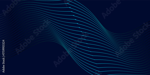 Water waves. Nature backgrounds. Trendy liquid design. Vector illustration simple modern art design