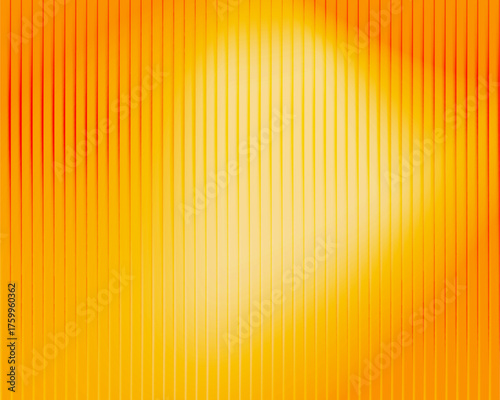 Thousand glass ripple effect background with luminous gradient lines blending yellow, gold, and orange tones for bright modern abstract design and creative digital artwork. Vector illustration.
