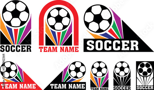 Soccer Logo Vector Design Art