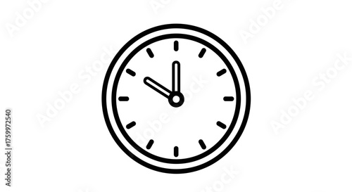 Abstract Time Representation Showing The Movement Across The Clock Face With Clarity