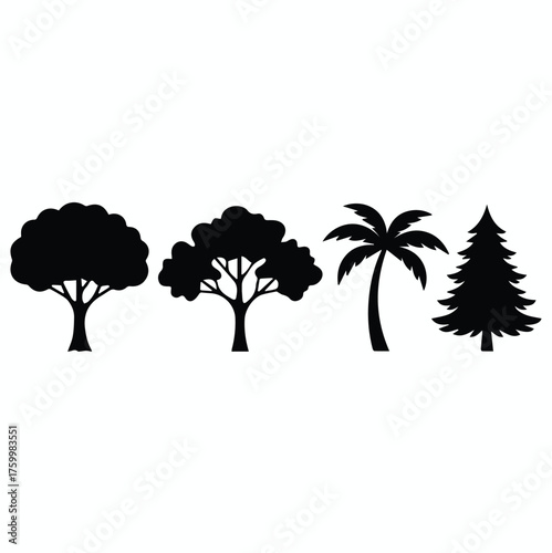 Nature silhouette