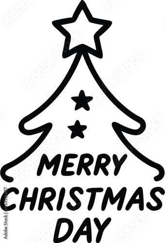 merry christmas wish icon