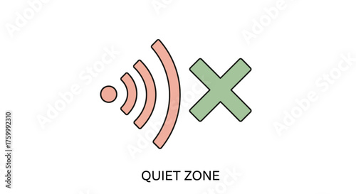 Disconnected Internet No Signal Icon on Black Background for Design and Advertising