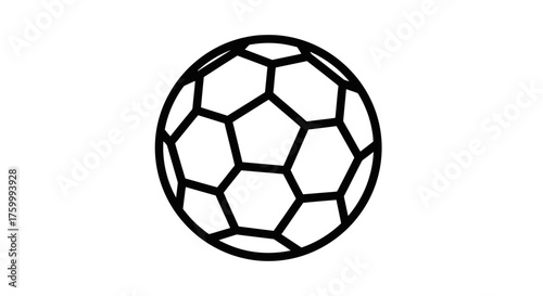 Geometric Conceptualization Of A Polyhedral Form Against Black Background