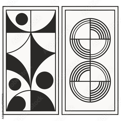 Abstract vector background with circular pattern design