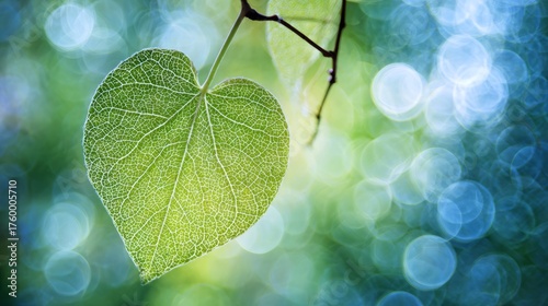 green leaves on a sunny day
