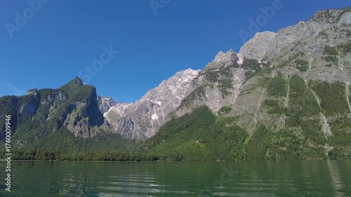 Panorama Königssee mit Watzmann Gruppe