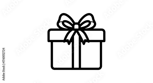 Minimalist Gift Presentation Against a Deep Black Canvas Representing Giving