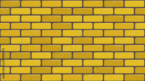 Abstract yellow brick wall texture background design graphic resource element pattern construction interior exterior architecture building block structure