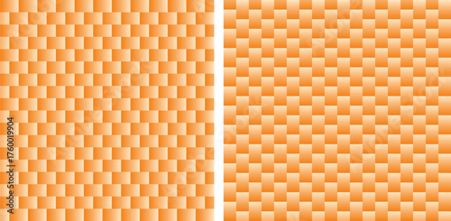 Square pattern illustration simulating carbon fiber texture. Fine image of carbon fiber texture.