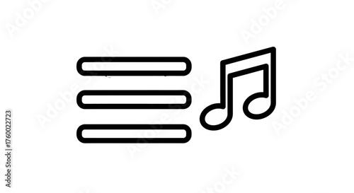 Minimalist Musical Interface Composition Featuring Symbolic Elements With A Darkness.