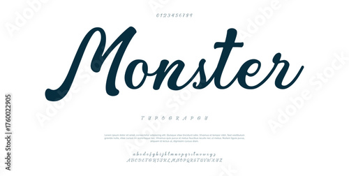 Handwritten Script Font. friendly handwritten display font. Cute and fun font for writing wedding invitations cards. vector illustration