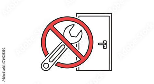 Prohibited Access: A Symbolic Representation Of Restriction And Unauthorized Entry