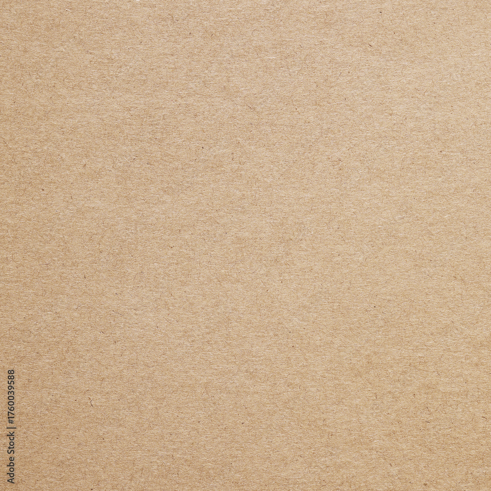 Fototapeta premium Square of Brown old kraft parchment paper texture