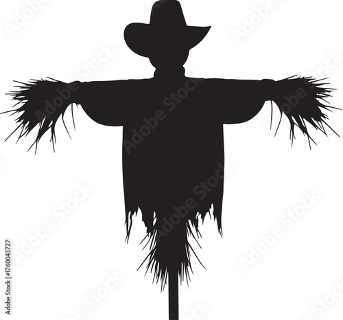SARCROW ICON IN SILHOUETTE