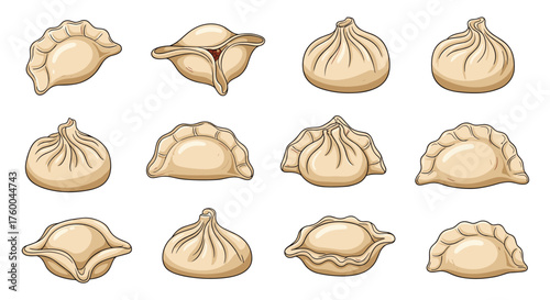 A collection of delicious dumplings from around the world.