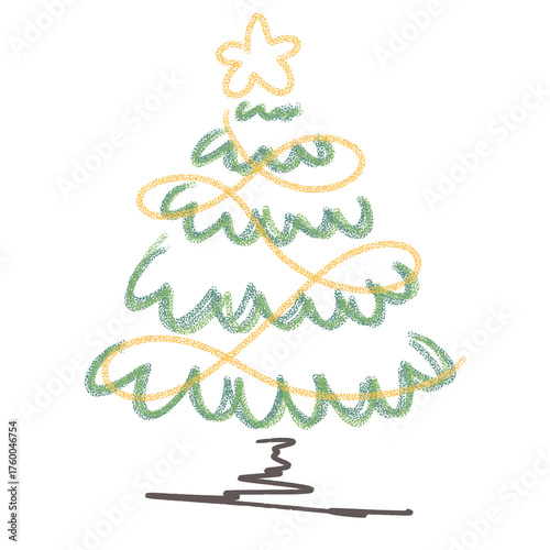 “Whimsical Christmas Trees – Minimal Holiday Doodles”